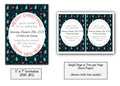 Merry Christmas Party Invitation Template - Printable & Digital