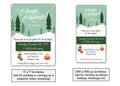 Happy Holidays Christmas Party Invitation Template - Digital & Printable