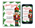 Christmas Party Invitation Template - Digital & Printable