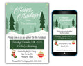 Happy Holidays Christmas Party Invitation Template - Digital & Printable