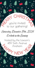 Merry Christmas Party Invitation Template - Printable & Digital